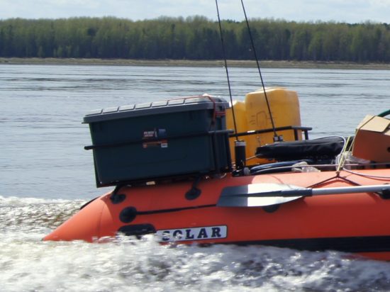 Багажная корзина для ПВХ лодок